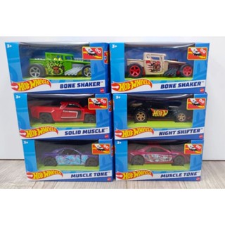 Hotwheels Pullback มีลาน ตัวรถเป็นเหล็ก ท้องพลาสติก เปิดประตูได้ ลิขสิทธิ์แท้