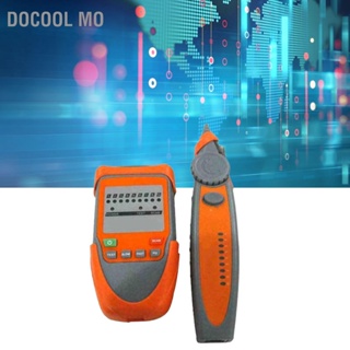 Docool Mo เครื่องทดสอบสายเคเบิลเครือข่ายมัลติฟังก์ชั่น Visual Fault Detector ที่ถูกต้อง Network Line Finder Wire Locator