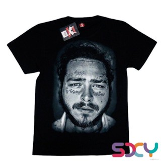 🔥พร้อมส่ง🔥 Shy-เสื้อผู้ชาย/ผู้หญิง S-XXXL T-shirt Tshirt เสื้อวง Post Malone รหัส TDM- 1852 เสื้อวงดนตรี เสื้อวงร็อค เ