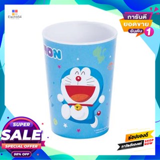 Cup แก้วน้ำเมลามีน โดราเอม่อน เชียร์ฟูล Superware รุ่น C 6216-3 ขนาด 3 นิ้ว สีขาว - ฟ้าmelamine Cup Doraemon Cheerful Su