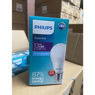 หลอด LED รุ่น Essential 7/9/13 วัตต์ แสงขาว DAYLIGHT E27 PHILIPS 6500K