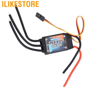 Ilikestore GTSKYTENRC Bidirectional 30A Brushless ESC Electric Speed Controller for RC Car Boat Underwater Propeller