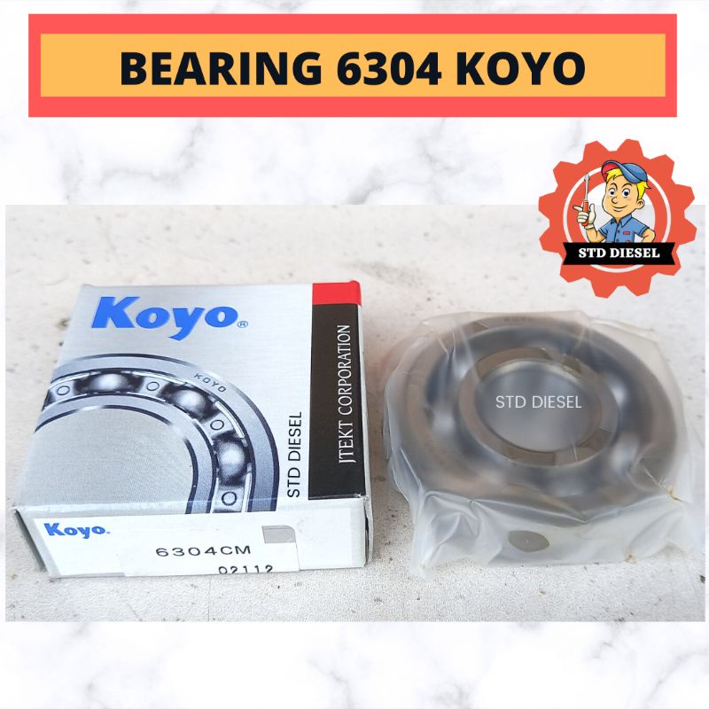 BEARING 6304 ORIGINAL KOYO ยี่ห้อ 6304CM สําหรับปั๊มน้ํา NS50 CAST MOLLEN