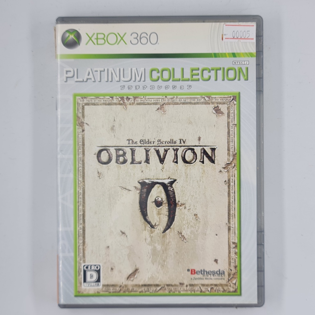 [00005] The Elder Scrolls IV : Oblivion (JP)(XBOX360)(USED) แผ่นเกมแท้ มือสอง !!