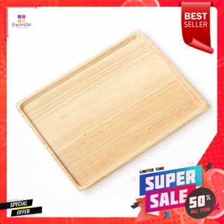 ถาดไม้เหลี่ยมx12" นิ้วขนาด9X12คละสีWooden SquareTray9 x12"