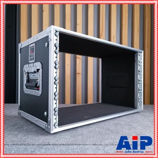 สีดำ RACK BL-6 สีดำ เปลือยหน้า-หลัง ลึก11นิ้ว แร็คใส่เครื่อง…