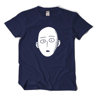 เสื้อยืดแขนสั้น ผ้าฝ้าย 100% พิมพ์ลายการ์ตูน One Punch Man Saitama ทรงหลวม สําหรับผู้ชาย และผู้หญิงเสื้อยืดอินเทรนด_12