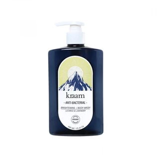 KRAAM Anti-Bacterial Brightening Body Wash (Licorice & Lavender) 450 ml.