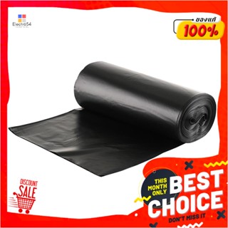 GARBAGE ถุงขยะม้วน ก้นจีบ ACCO ขนาด 24x28" จำนวน 30ใบ สีดำGARBAGE BAGS WITH STAR SEALED BOTTOM ACCO 24X28" 30PCS BLACK