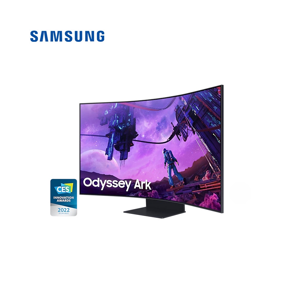 Samsung Monitor 55" Odyssey Ark Gaming Monitor 4K 165H หน้าจอเกมมิ่ง ขนาด 55 นิ้ว รับประกัน 1 ปี