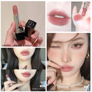 ของแท้💯Dior Rouge Matte Lipstick สี100 สีฮิตขายดี สำหรับทดลอง แบ่งขายสำหรับทดลอง