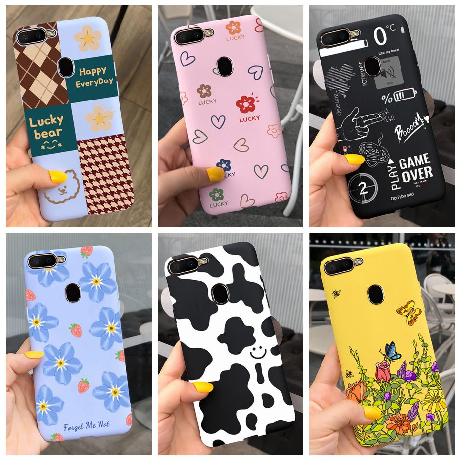 เคสโทรศัพท์มือถือแบบนิ่ม กันกระแทก ลายการ์ตูน สําหรับ OPPO A5S A3S A12 A12E AX5 AX5S A7 AX7 A7N OPPO