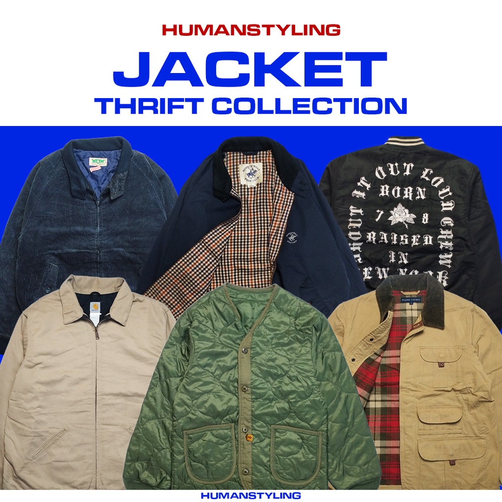 Vintage JACKET - (สต็อกใหม่) - SUEDE JACKET/COACH JACKET/HARIRINGTON/Cnvy JACKET - HUMANSTYLING