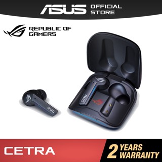 🔥หูฟังเกมมิ่งไร้สาย🔥 ASUS ROG CETRA TRUE WIRELESS Gaming Headphones (Low-Latency) Bluetooth Earbuds