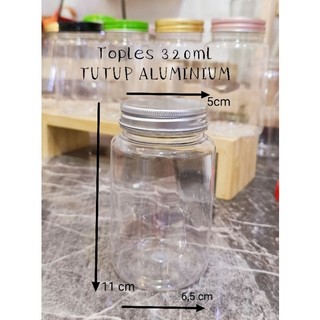 TOPLES PLASTIK 320 ML - TANPA PLUG