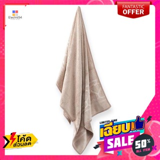 ผ้าขนหนูนาโน ขนาด 15 x 32 นิ้ว สีน้ำตาล Nano towel, size 15 x 32 inches, brownผ้าขนหนู