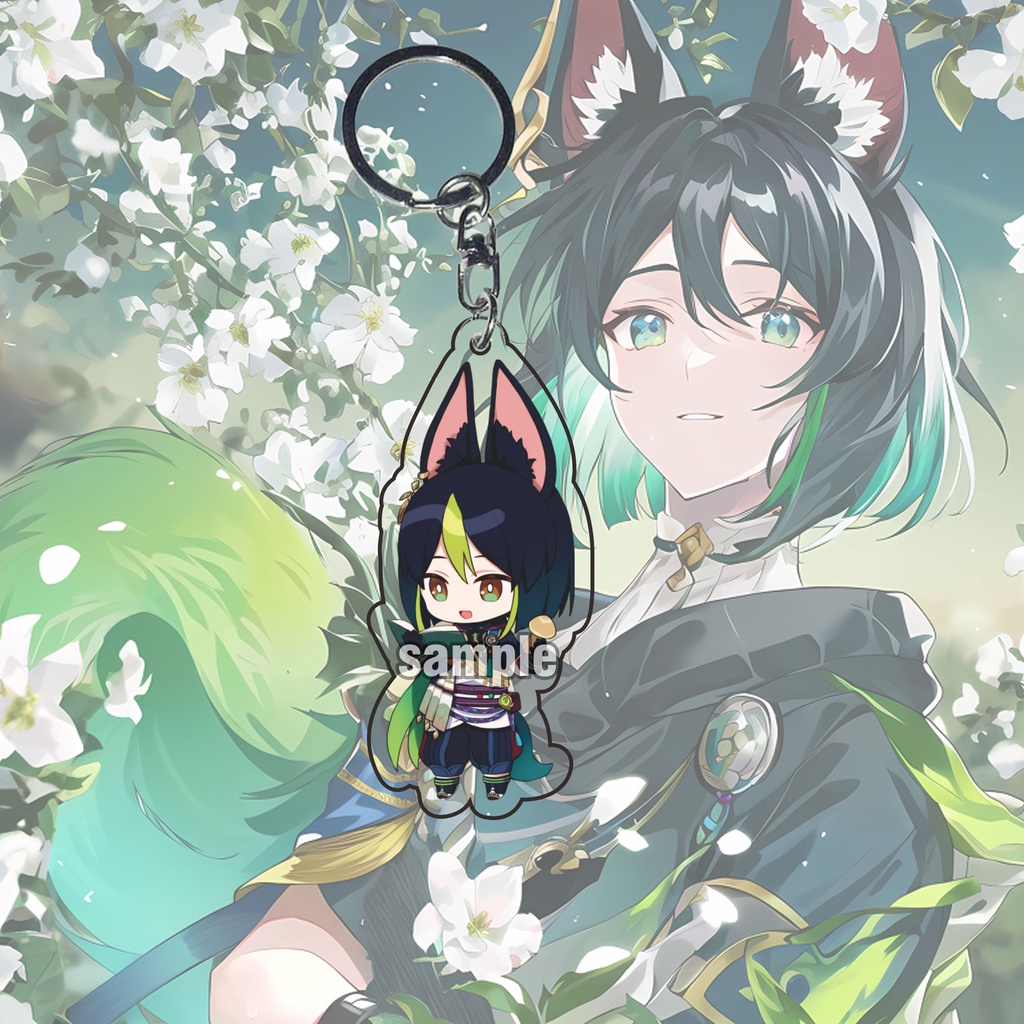 พวงกุญแจ GANTUNGAN Genshin Impact Thinari 03 - พวงกุญแจ - ของที่ระลึก - พวงกุญแจอนิเมะ - เกม - พวงกุ