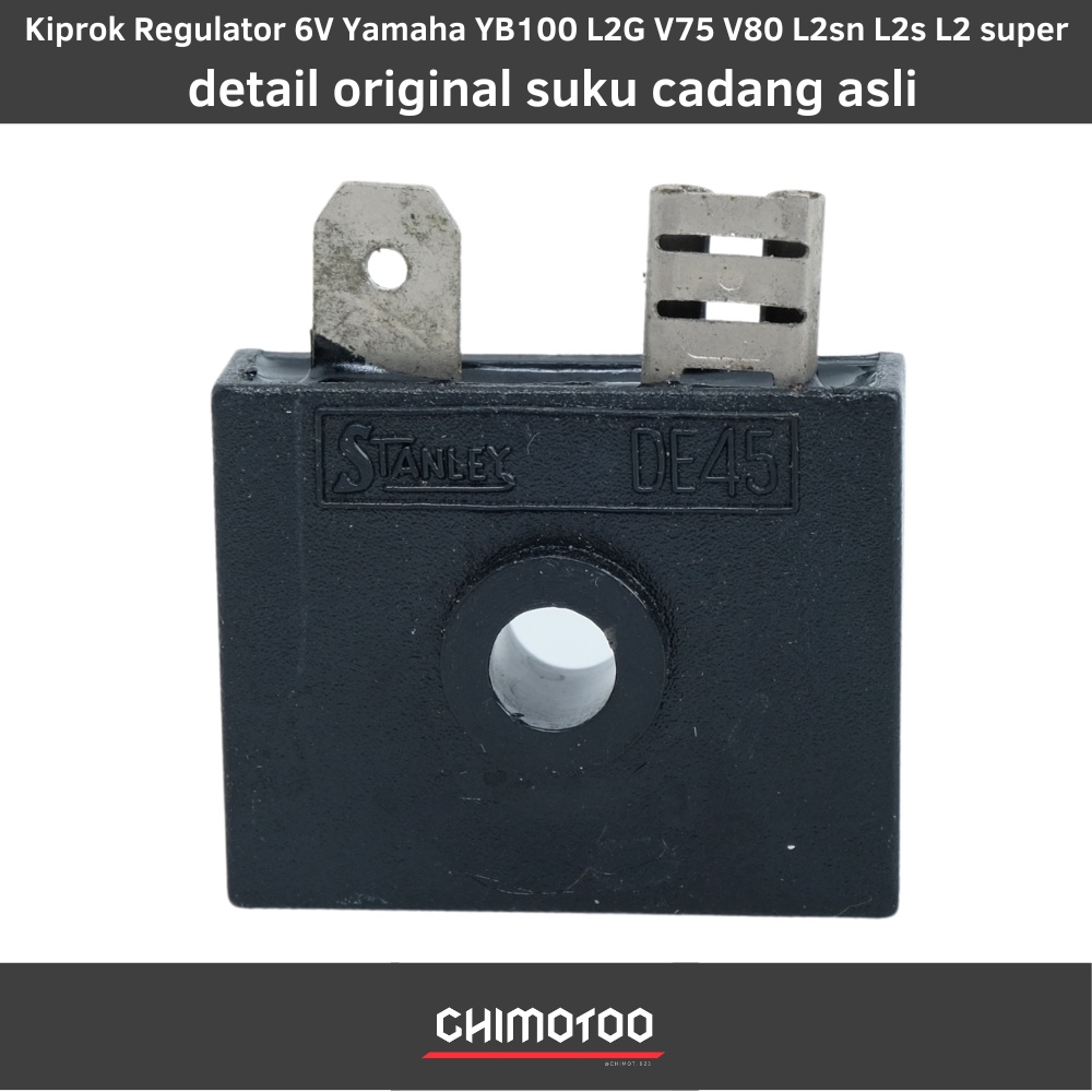 Regulator Rectifier 6V Yamaha Yb100 L2g V75 V80 L2sn L2s L2 Super Detail ของแท้คุณภาพอะไหล่