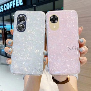 ใหม่ เคสโทรศัพท์มือถือ ลายสวย แวววาว สําหรับ OPPO A78 5G A17 A17K INS 2023