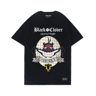 NERO Black CLOVER ANIME DISTRO T-Shirt | Unisex | Dryco_01