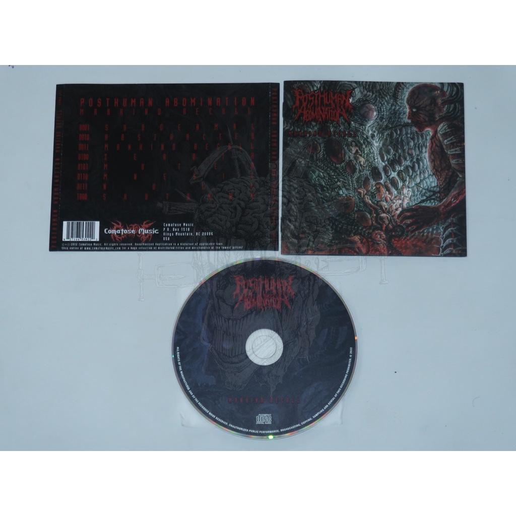 Cd - POSTHUMAN ABOMINATION - Manhid Recall