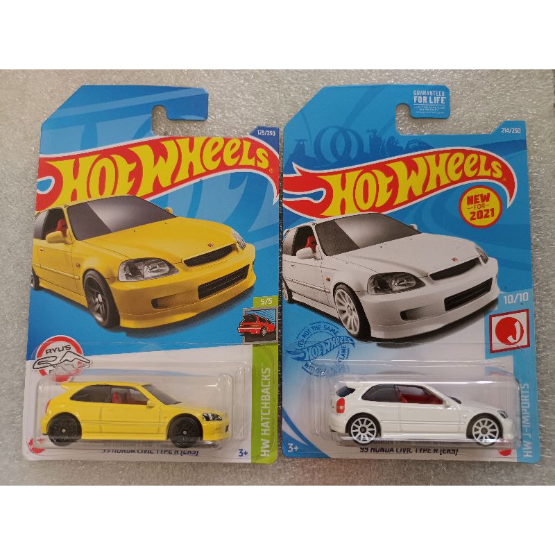 Hotwheels Honda civic type r (ek9)