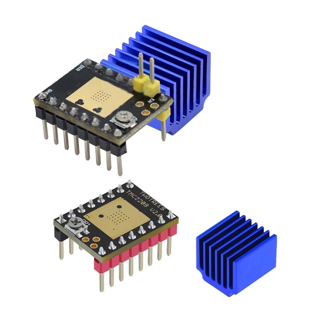 Makerbase MKS TMC2209 V2.0 TMC2208 Stepper Motor Driver StepStick 2.5A UART ultra silent สําหรับ Gen