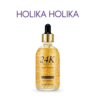 [HOLIKA HOLIKA] Prime Youth 24K Gold Repair Ampoule 100ml   หลอดทอง 24K ขนาด. สําหรับซ่อมแซม  สินค้าเกาหลีแท้ๆส่งตรงจากเกาหลี