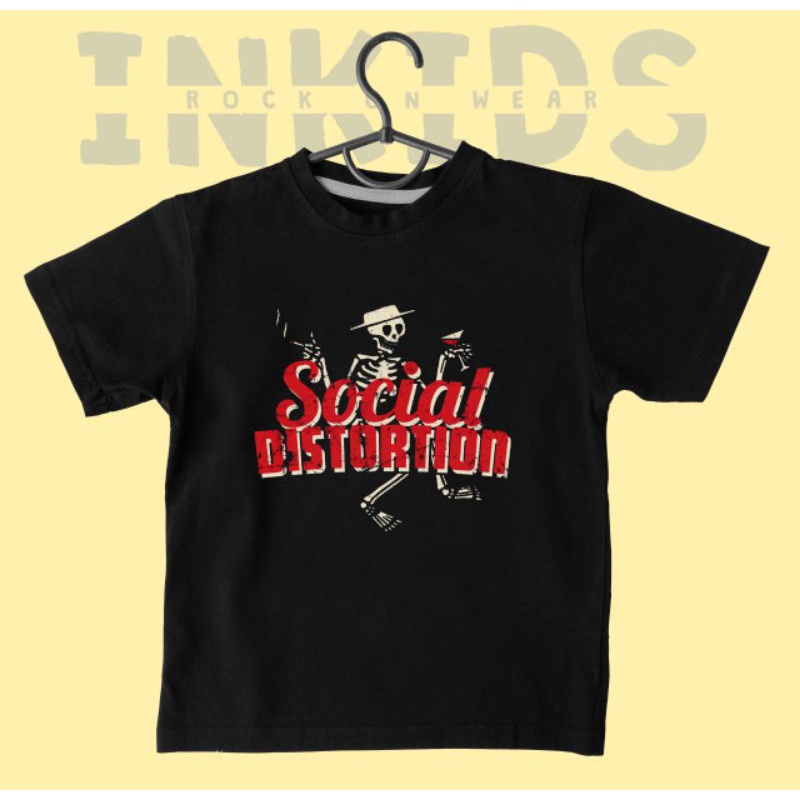 SOCIAL DISTORTION KIDS BAND เสื้อยืด