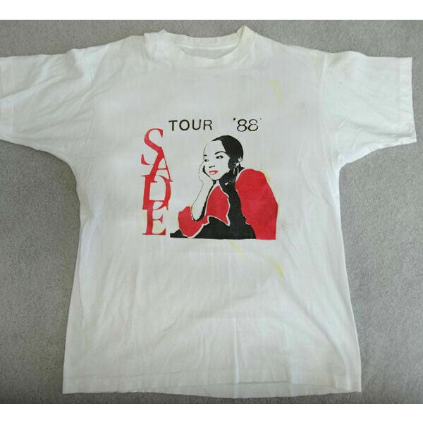 เสื้อยืด Vintage Sade 88 Tour 80s Hip Hop Rock Rap HA679