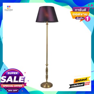 Lamp โคมไฟตั้งพื้น (E27x1) LUZINO รุ่น YF3937 ขนาด 45 x 45 x 159.5 ซม. สีม่วง - ทองFloor Lamp (E27x1) LUZINO YF3937 Size