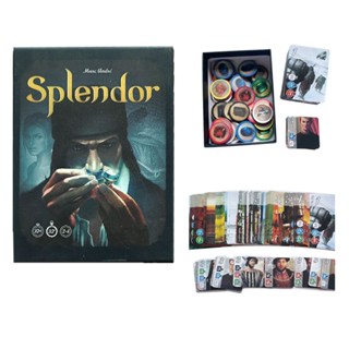 【Ready Stock】New Splendor Board Game Full English Mini Version For Party Family Playing Cards