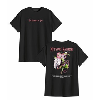 เสื้อยืด พิมพ์ลายอนิเมะ Mitsuri KANROJI THE HASHIRA OF LOVE DEMON SLAYER