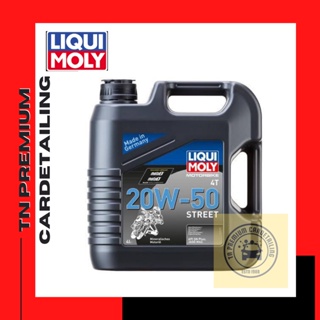 LIQUI MOLY Motorbike HD Synth 20W-50 Street สำหรับ Harley Davidson (4 ลิตร)