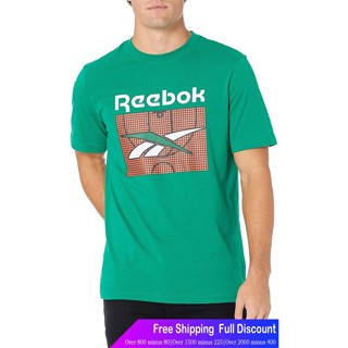 เสื้อยืดยอดนิยม Reebok Unisex-Adult Bball Court Tee Reebok Short sleeve T-shirts