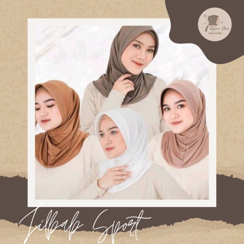 Sport HIJAB OR SPORT HIJAB OR SPORT VEIL สีหลากหลาย