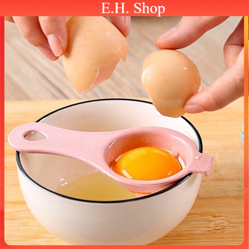 1 ชิ้นไข่ Seperator ไข่แดงสีขาว Sifting ผู้ถือไข่ Divider เครื่องมืออุปกรณ์ครัว Eh Shop KC2