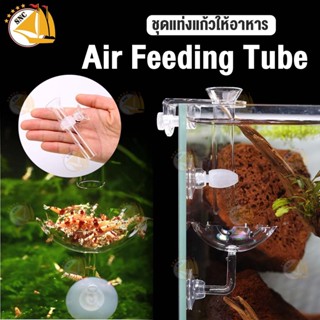 Air Feeding Tube ชุดแท่งแก้วให้อาหารปลา