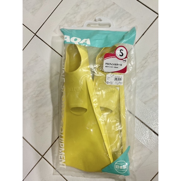 มือ1 ฟิน/ตีนกบ Dolphin fin แบรนด์ AQA made in japan