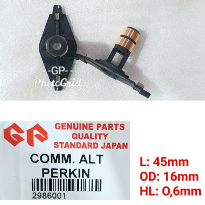 Commuator Colector Slip Ring เครื่องกําเนิดไฟฟ้ากระแสสลับ Genset Perkins รหัส 029