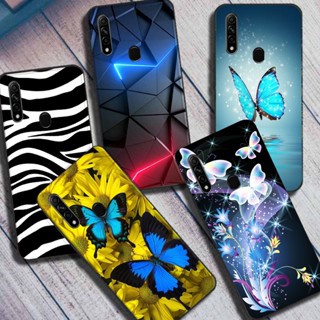 เคสโทรศัพท์มือถือ TPU นิ่ม ปิดด้านหลัง ลายผีเสื้อ สําหรับ Oppo A31 A 31 2020 A31 CPH2015 6.5 นิ้ว