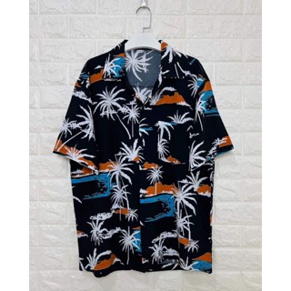 💥เสื้อฮาวายไซส์ใหญ่ ผ้าไหมอิตาลี รอบอก 44-56นิ้ว พร้อมส่ง💯💯