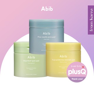 [Abib] Heartleaf spot pad calming touch 75pads / Pine needle pore pad Clear touch 60pads / Yuja probiotics blemish 60 pads