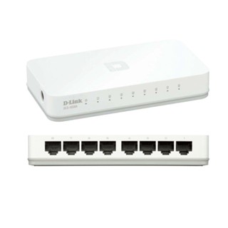 SWITCH (สวิตซ์) D-LINK DES-1008C 8-PORT 10/100 MBPS UNMANAGED SWITCH