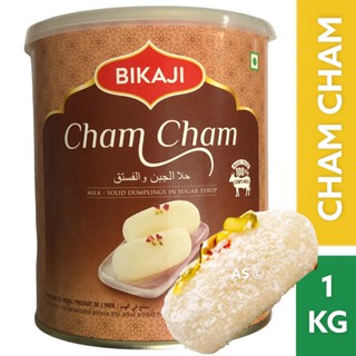 Cham Cham  Tin - 1kg (BIKAJI) 🇮🇳.