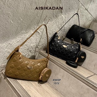 ✨พร้อมส่ง✨กระเป๋าอชิการ์เด้น Aisikadan 🎉ทรงลิซ่าสุดปัง 1เซ็ต 5ชิ้น กระเป๋าทรงลิซ่า แบรนด์แท้100%✨