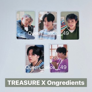 💎พร้อมส่ง💎 Photocard TREASURE X Ongredients (University)