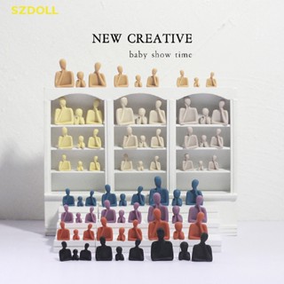 [cxSZDOLL] โมเดลครอบครัวจิ๋ว 1/12 สําหรับตกแต่งบ้านตุ๊กตา DIY