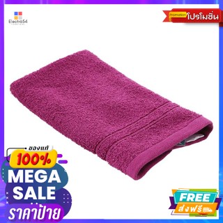 ผ้าขนหนู ขนาด 15x32 นิ้ว สีม่วง Towel Size 15x32 inches Purpleผ้าขนหนู