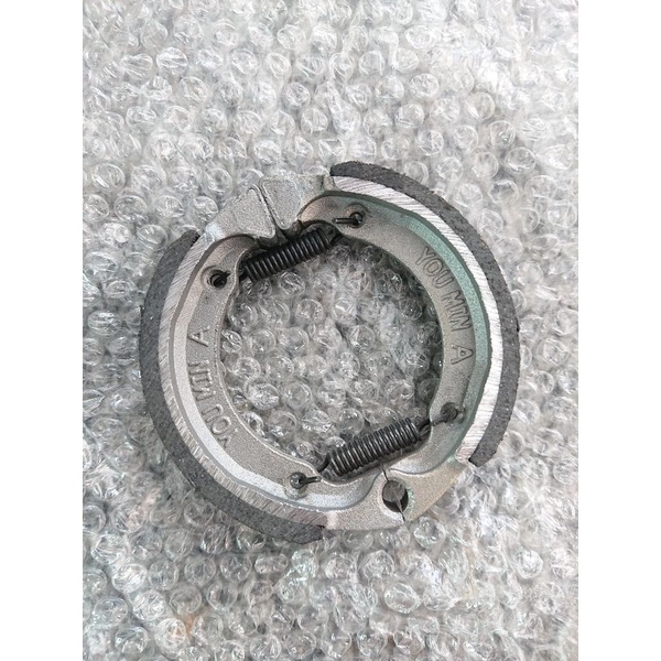 ผ้าเบรคดรัม ตรงรุ่นสำหรับสกูตเตอร์ไฟฟ้า รุ่นโครงเหล็กล้อ10" ใช้กับล้อ 36v350w พอดี